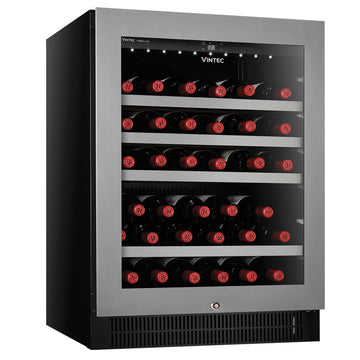 Vintec Seamless Stainless Steel Series VWS050SSA-X 單溫區酒櫃 (40瓶) 香港行貨